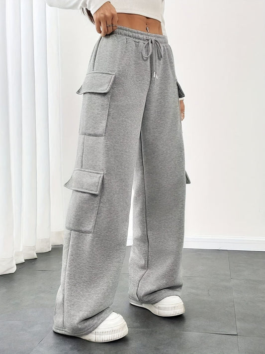 Women’s Cargo Pants with Drawstring Waist Marry Lou