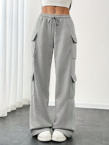 Women’s Cargo Pants with Drawstring Waist Marry Lou